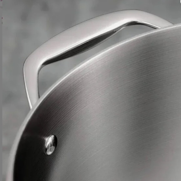 5 Quart Tri Ply Clad Stainless Steel Covered Dutch Oven with Lid - Picture 6 of 9